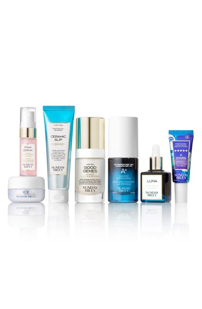 Shop Sunday Riley Go To Bed With Me Complete Evening Routine Set $196 Value