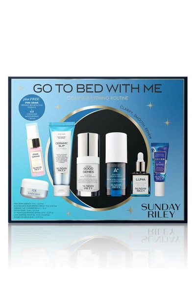 Shop Sunday Riley Go To Bed With Me Complete Evening Routine Set $196 Value