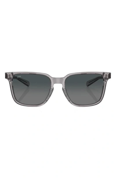 Shop Costa Del Mar Kailano 53mm Gradient Polarized Square Sunglasses In Grey Gradient