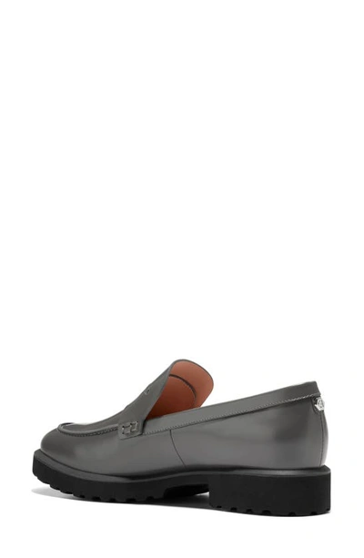 Shop Cole Haan Geneva Lug Sole Penny Loafer In Pavement B