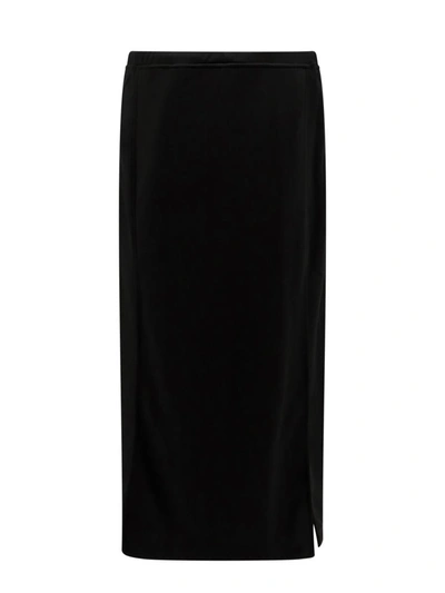 Shop Courrèges Skirt In Black