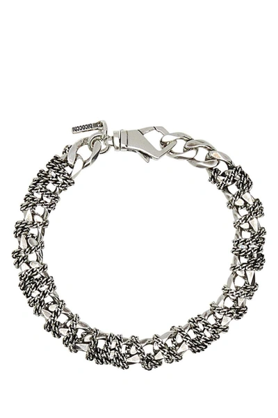 Shop Emanuele Bicocchi Bracelets In Silver