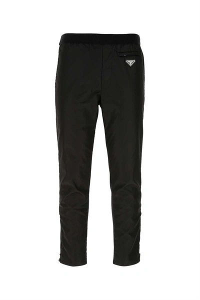 Shop Prada Pants In Black