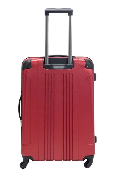 Shop Kenneth Cole Out Of Bounds 28" Hardside Luggage In Scarlet Red