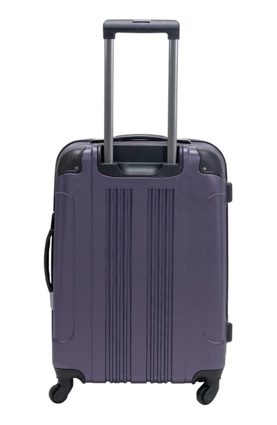 Shop Kenneth Cole Out Of Bounds 24" Hardside Luggage In Smokey Purple