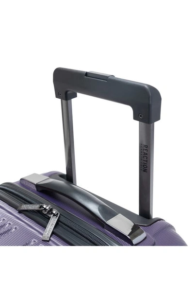 Shop Kenneth Cole Out Of Bounds 20" Hardside Carry-on Luggage In Smokey Purple