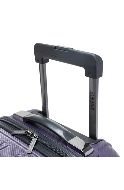 Kenneth Cole Out Of Bounds 20" Hardside Carry-on Luggage In Smokey Purple