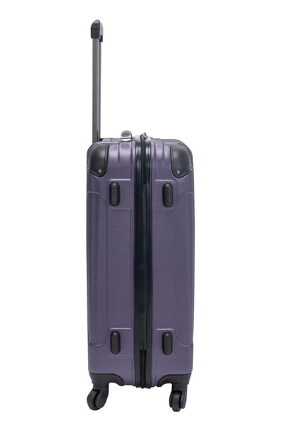 Shop Kenneth Cole Out Of Bounds 24" Hardside Luggage In Smokey Purple