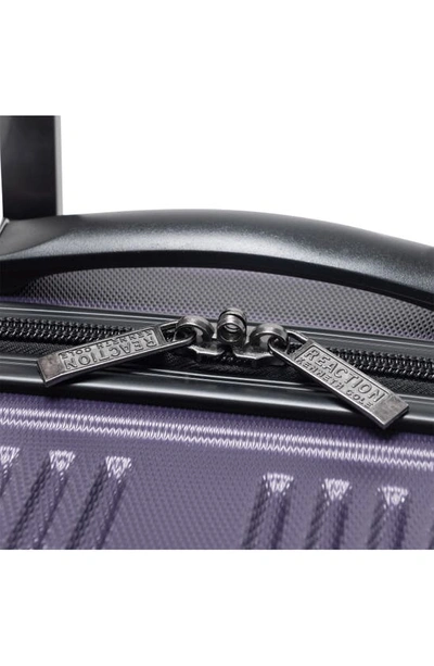 Shop Kenneth Cole Out Of Bounds 20" Hardside Carry-on Luggage In Smokey Purple