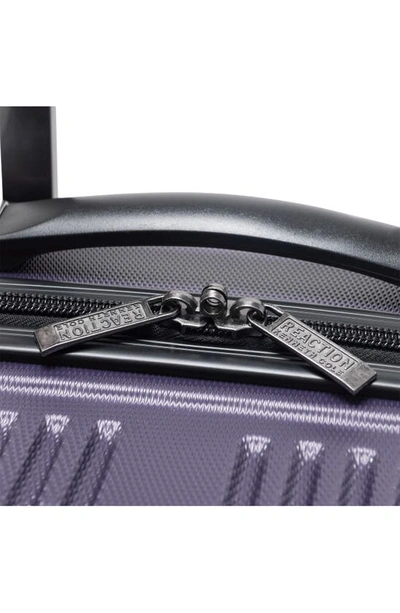 Kenneth Cole Out Of Bounds 20" Hardside Carry-on Luggage In Smokey Purple
