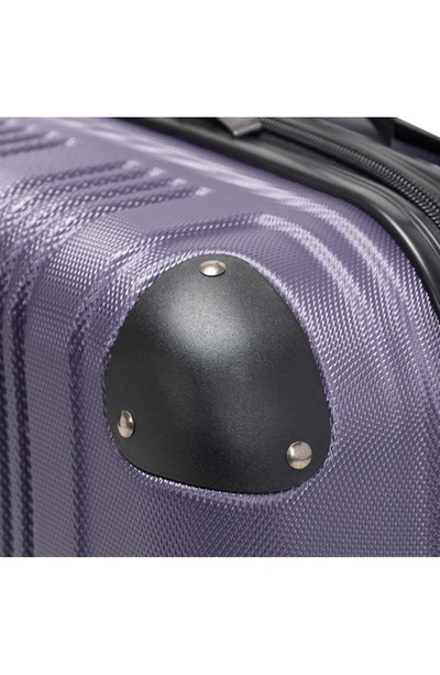 Kenneth Cole Out Of Bounds 24" Hardside Luggage In Smokey Purple