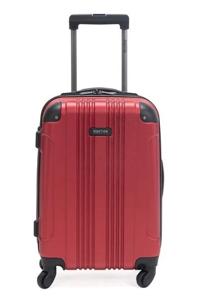 Shop Kenneth Cole Out Of Bounds 20" Hardside Carry-on Luggage In Scarlet Red