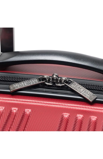 Kenneth Cole Out Of Bounds 20" Hardside Carry-on Luggage In Scarlet Red