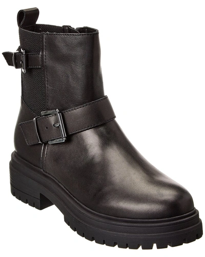 Shop Blondo Ginny Waterproof Leather Bootie In Black