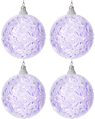 Shop Kurt Adler 4.5in Ball Christmas Ornaments