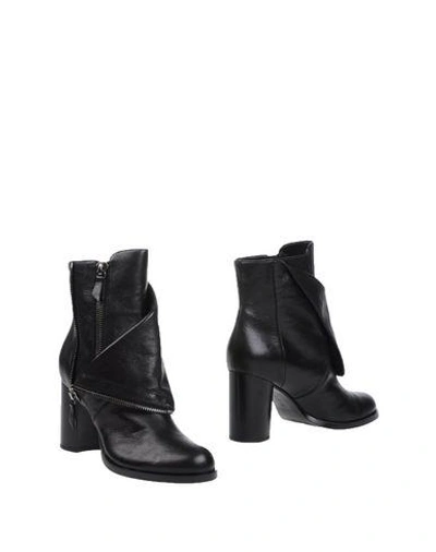 Shop Casadei Ankle Boot In Black