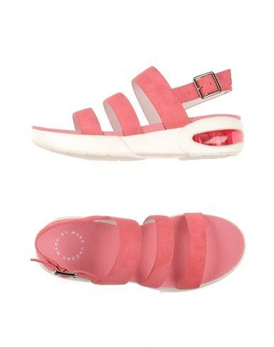 Shop Marc By Marc Jacobs Sandals In Pink