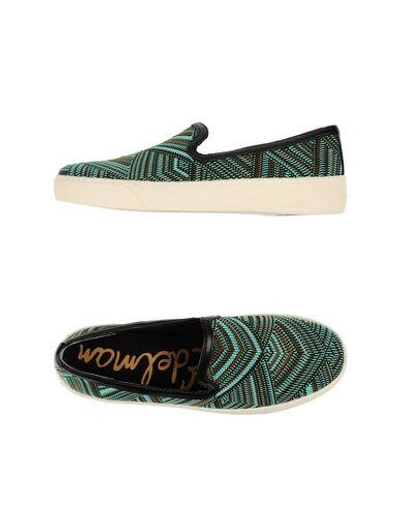 Shop Sam Edelman Sneakers In Turquoise