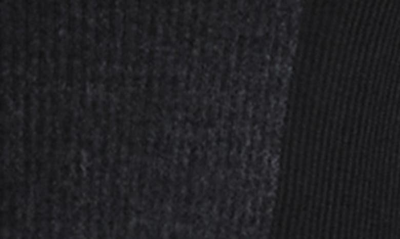 Shop Reiss Jude Crewneck Wool & Silk Sweater In Black Charcoal