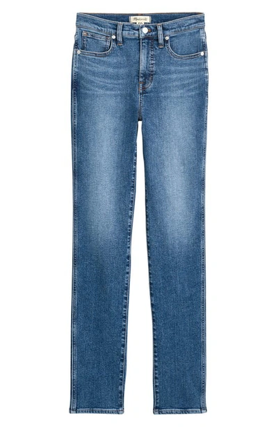 Shop Madewell Stovepipe Jeans In Vintner Wash