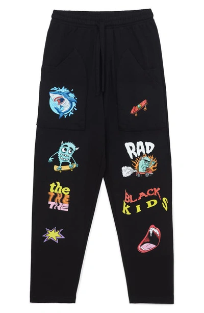 Shop The Rad Black Kids Whimsy Surfer Pants