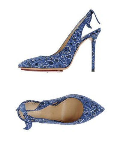 Shop Charlotte Olympia In Pastel Blue