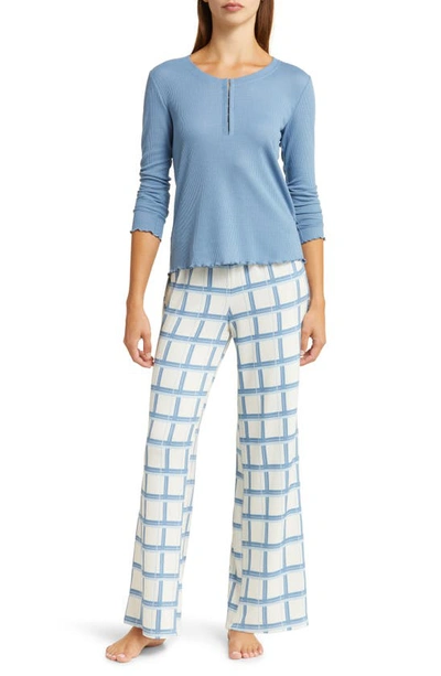 Shop Honeydew Intimates Snowed In Pajamas In Peppermint Plaid