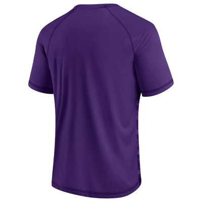 Shop Fanatics Branded Purple Minnesota Vikings Hail Mary Raglan T-shirt