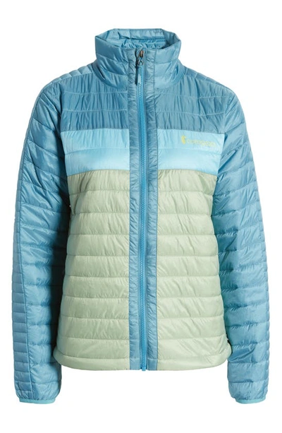 Shop Cotopaxi Capa Packable Water Repellent Jacket In Drizzle Aspen