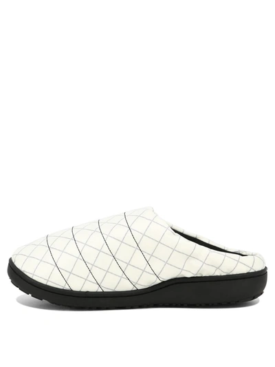 Shop And Wander " X Subu Reflective Rip" Slippers In White