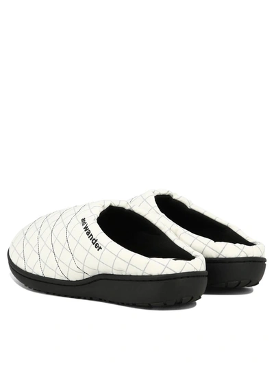 Shop And Wander " X Subu Reflective Rip" Slippers In White