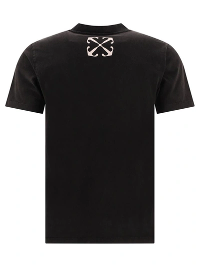 Shop Off-white "bacchus" T-shirt In Black