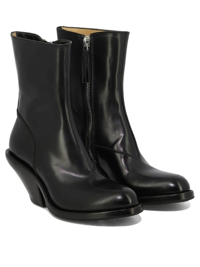 Shop Premiata "king" Ankle Boots In Black
