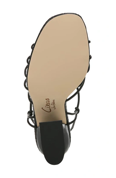 Shop Circus Ny Circus By Sam Edelman Blanche Lace-up Sandal In Black