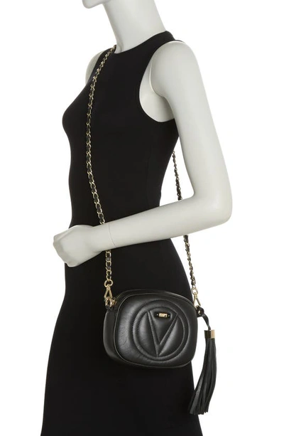 Mario valentino black crossbody bag hot sale