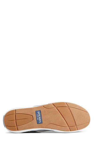 Sperry Halyard Saltwashed Low Top Sneaker In Grey