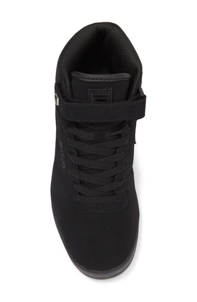 Shop Fila Vulc 13 Sneaker In Black/ Black/ Black