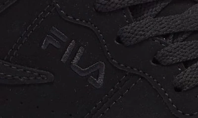 Shop Fila Vulc 13 Sneaker In Black/ Black/ Black