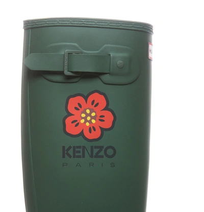Shop Kenzo Boots In Green