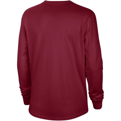 Shop Nike Crimson Oklahoma Sooners Vintage Long Sleeve T-shirt
