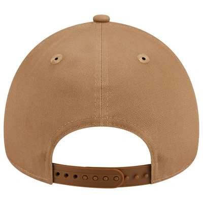 New Era Khaki Baltimore Orioles A-frame 9forty Adjustable Hat In Khaki