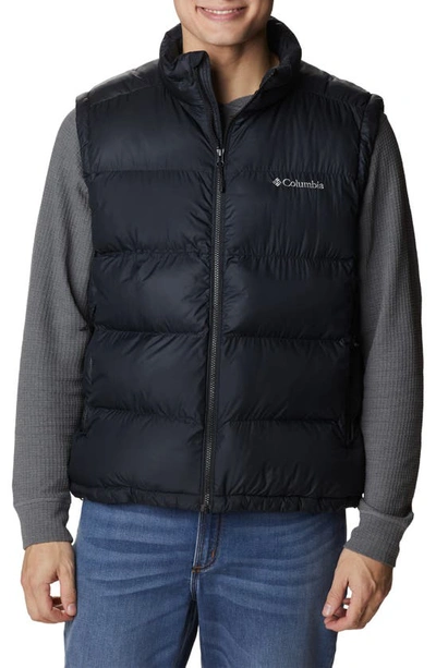 Shop Columbia Pike Lake™ Ii Water Repellent Insulated Puffer Vest In Black
