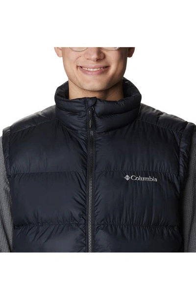 Shop Columbia Pike Lake™ Ii Water Repellent Insulated Puffer Vest In Black
