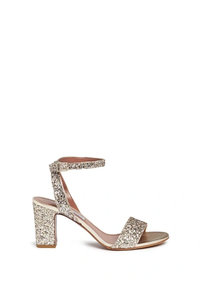Shop Tabitha Simmons 'leticia' Coarse Glitter Sandals