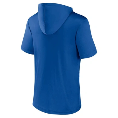 Shop Fanatics Branded Blue New York Knicks Possession Hoodie T-shirt