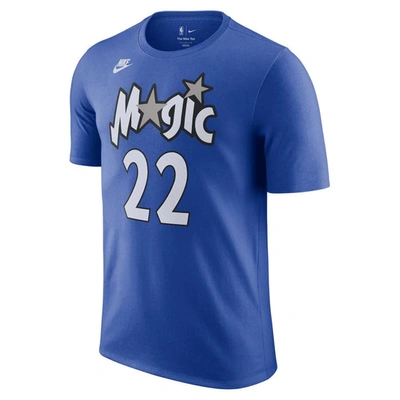 Shop Nike Franz Wagner Blue Orlando Magic 2023/24 Classic Edition Name & Number T-shirt