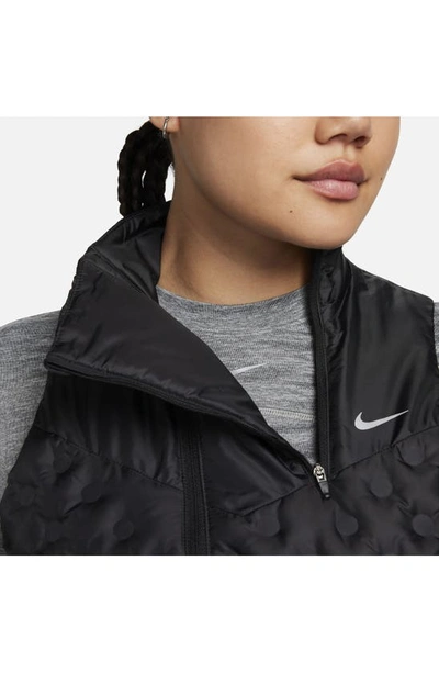 Nike Women's Therma-fit Adv Repel Aeroloft Running Vest In Black