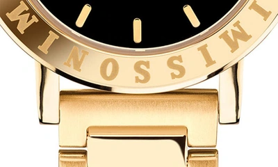 Missoni Women's M2 Gold Ion Plated Stainless Steel Bracelet Watch 35mm In Ip Yellow Gold
