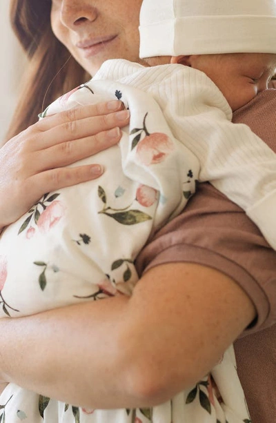 Little Unicorn 2-pack Knit Swaddle In Watercolor Floret