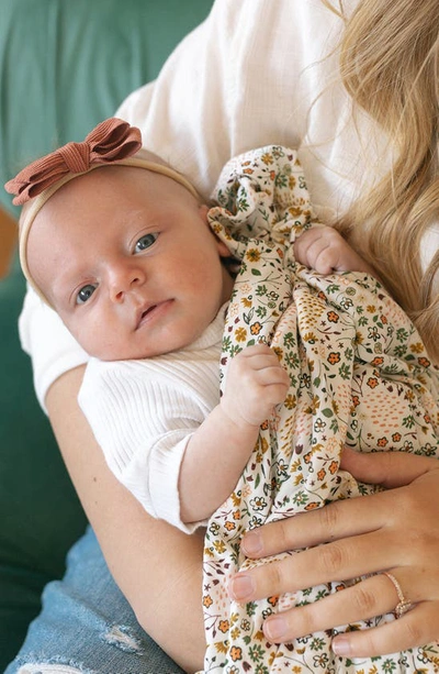 Little Unicorn 2-pack Knit Swaddle In Pressed Petals